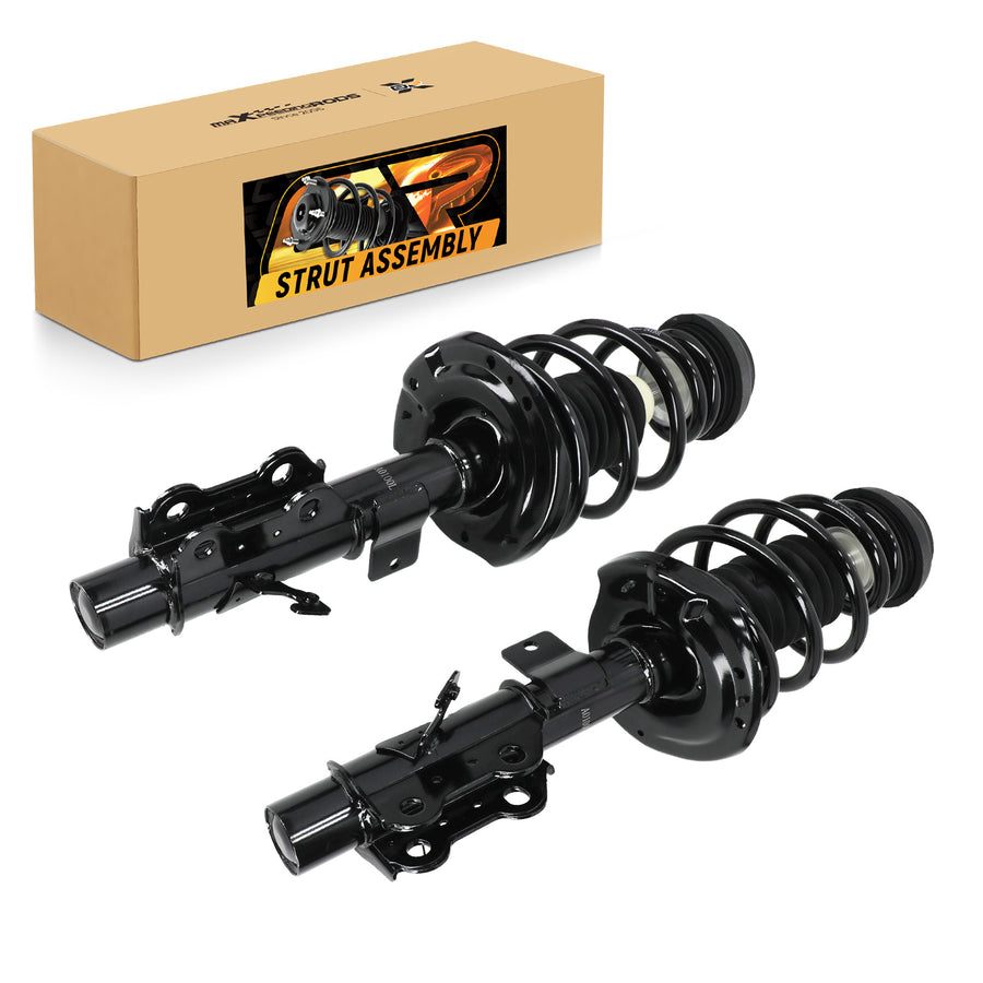 Pair Front Strut Springs compatible for Chevrolet Camaro 3.6L 2010-2015 172337 172336