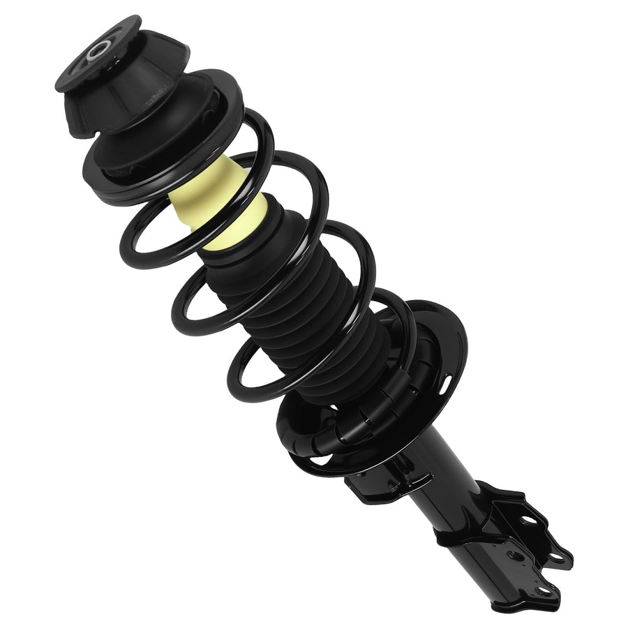4PCs Front Struts + Sway Bar for 2006 2007 2008 2009 2010 2011 compatible for Toyota Yaris