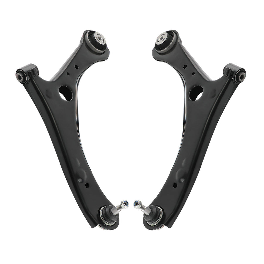 Front Struts w/ Coil Spring + Lower Control Arms For 11-2018 compatible for Dodge Grand Caravan