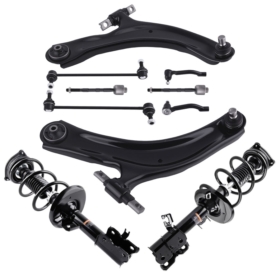 Suspension Front Strut Control Arm compatible for Nissan Rogue 2012-2015 AWD