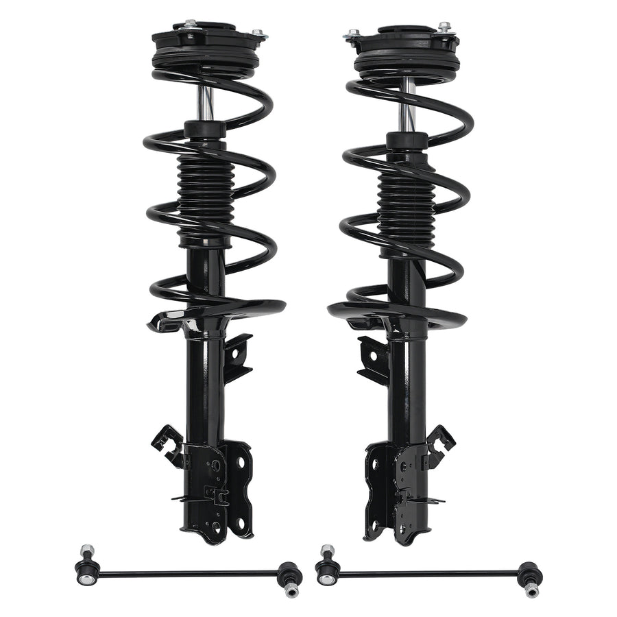 Pair Front Strut Spring Sway bar Kit compatible for Nissan Rogue 2012-2013 AWD 272897 NEW