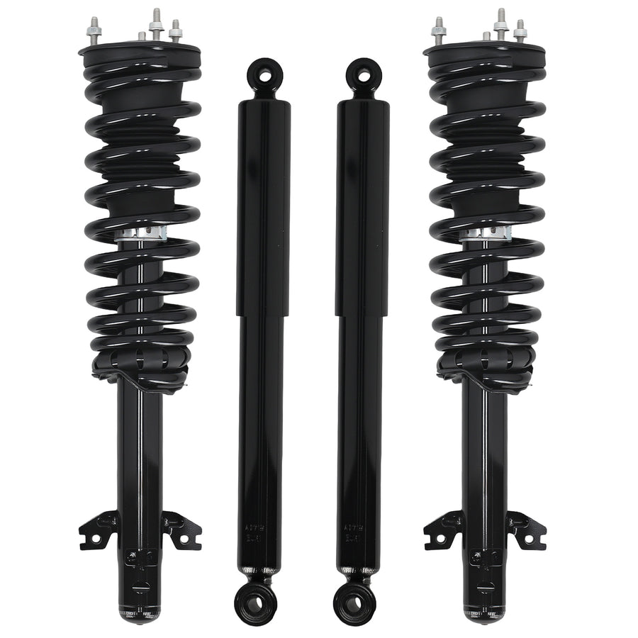Front Rear Complete Struts w/ Coil Springs compatible for MAZDA 6 2009-2013 172569