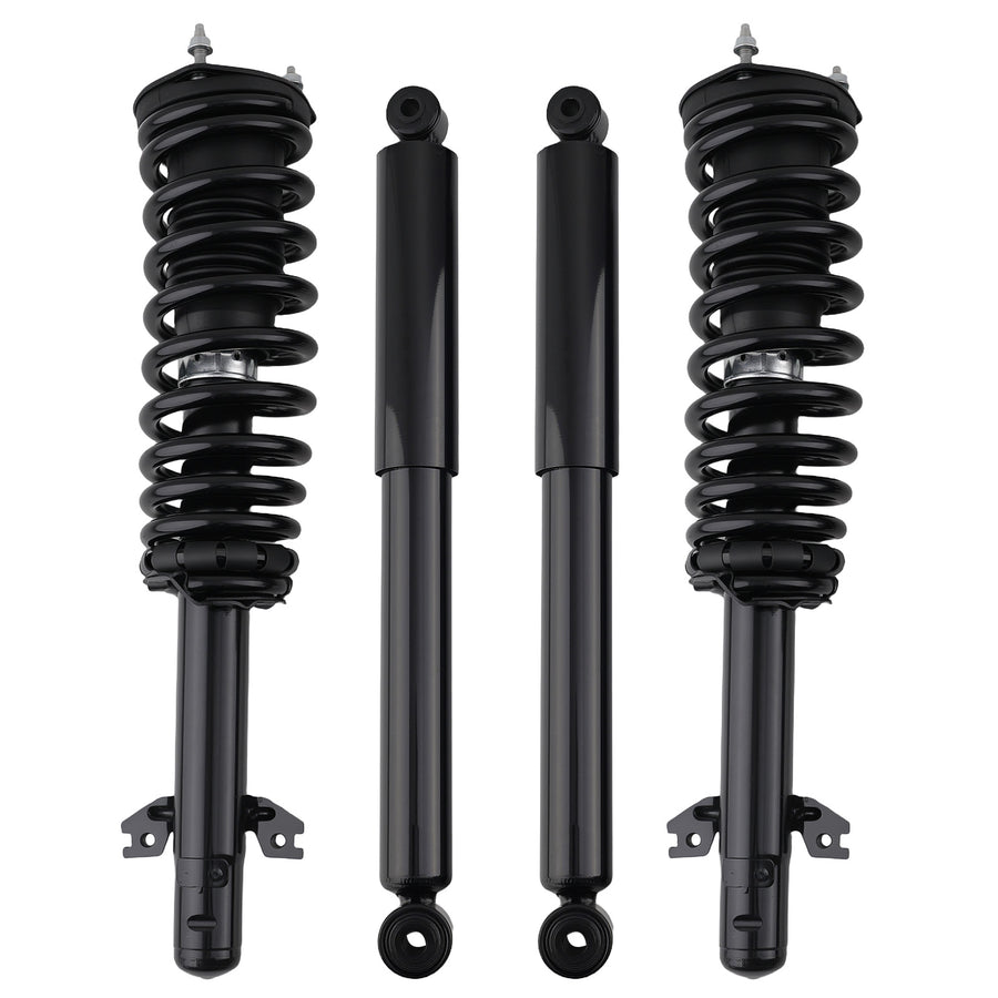 4pcs Front Rear Complete Shocks Struts compatible for Mazda 6 FWD 2009-2013 172624