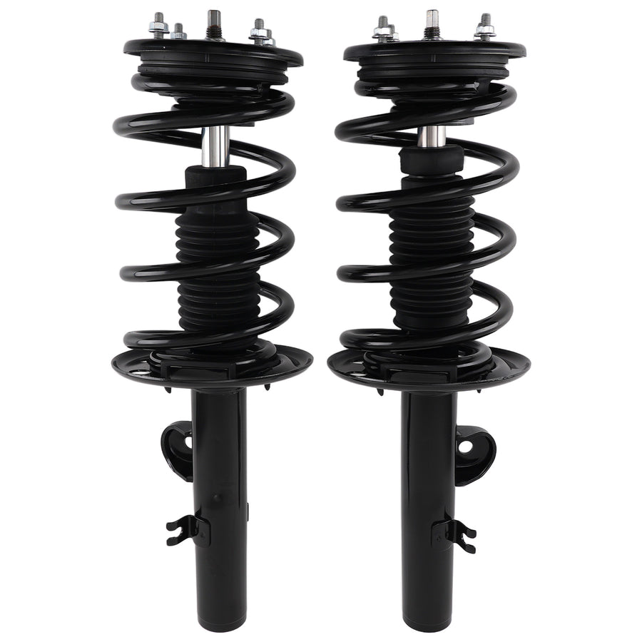 2x Complete Front Struts ShockCoil Springs compatible for Ford Taurus 2010-2012