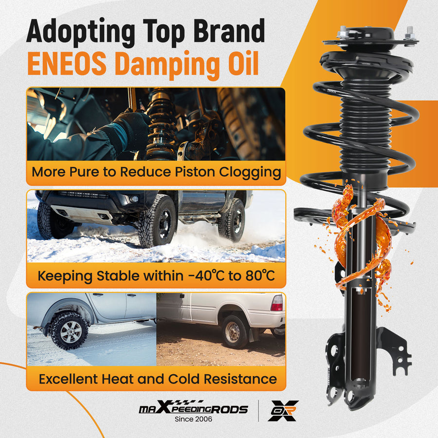 10X Front Struts Lower Control Arm Outer Tie Rod For 2012-2017 compatible for Toyota Camry 2.5L