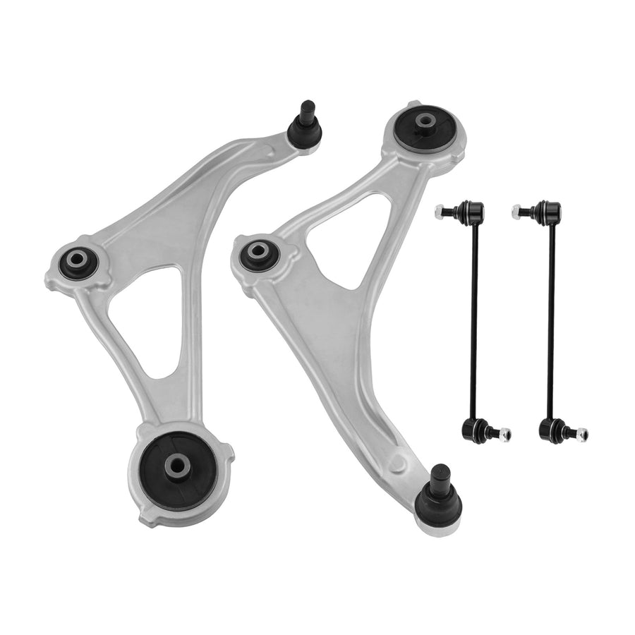 Front Struts Coil Springs + Lower Control Arms compatible for Nissan Altima 2013-2017 sedan