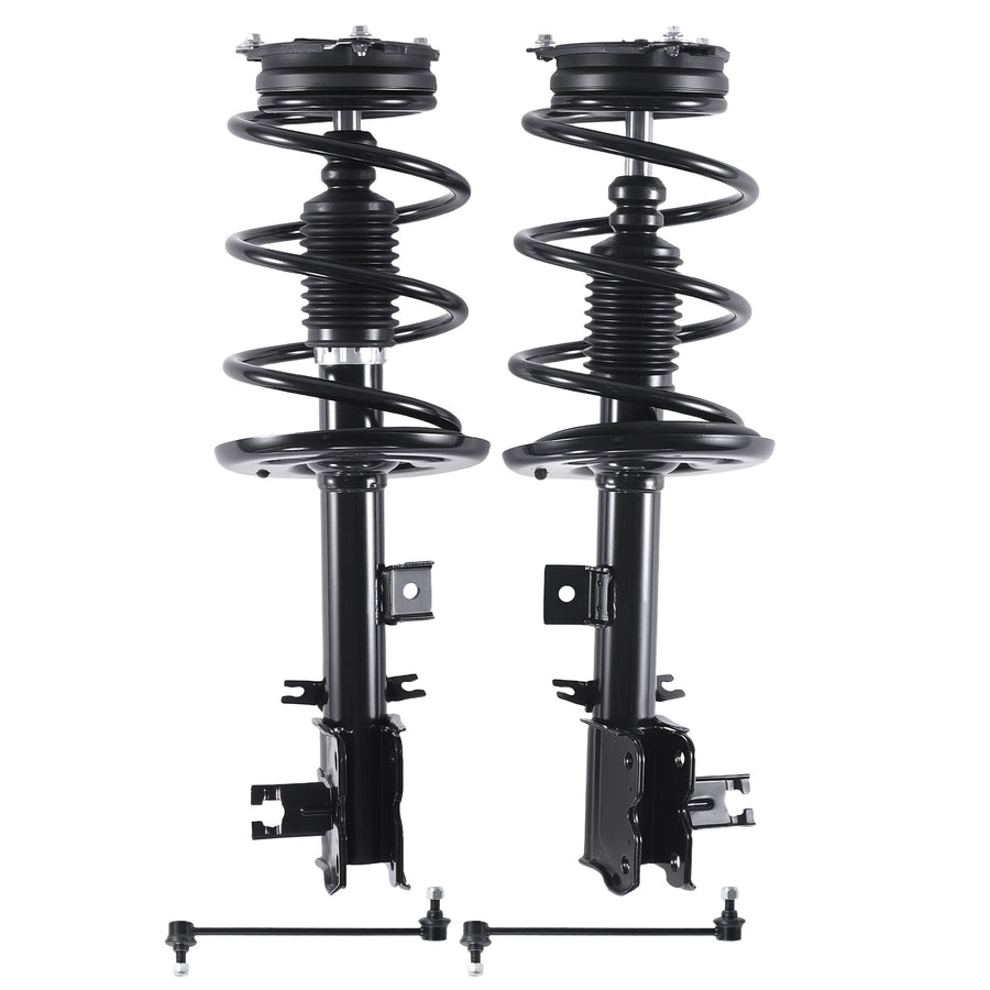 4pcs Front Struts w/Coil SpringsSway Bar Kit compatible for Nissan Murano 2009-2014 NEW