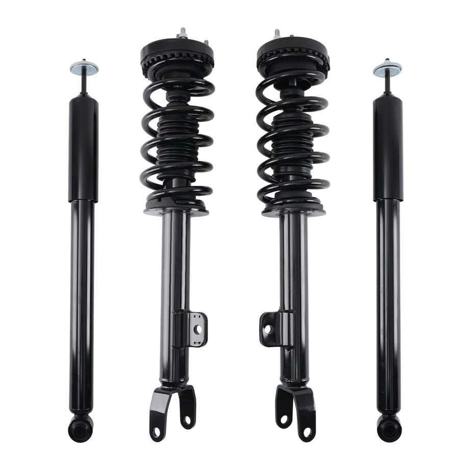 Front Rear Complete Shocks Struts Coil Spring compatible for Chrysler 300 2011-2019 RWD