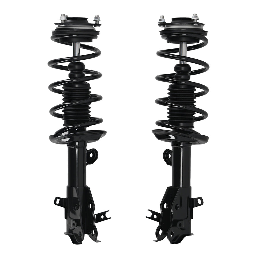 Front Complete Struts Sway Bar End Link Kits compatible for HONDA CIVIC 2013 - 2015 EX EX-L