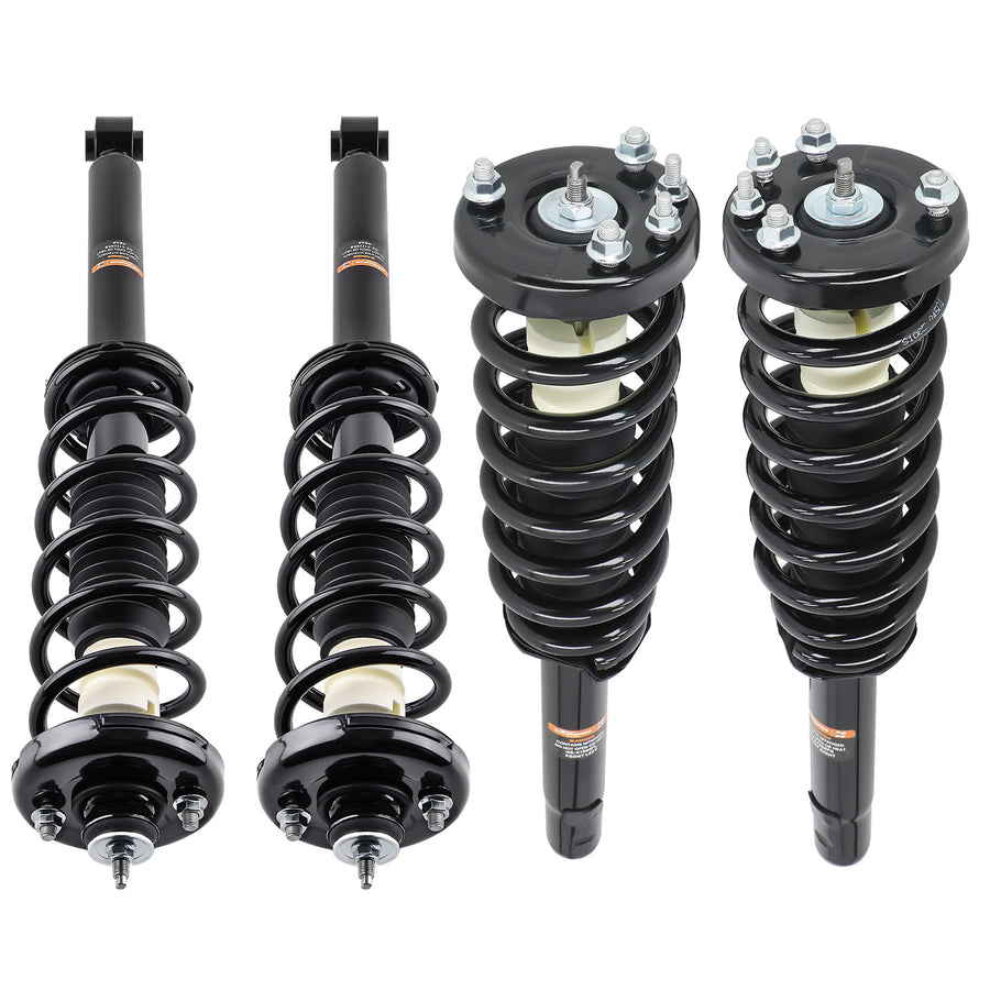 4pcs FrontRear Strut Shock Spring Assembly Kit for 2004-2008 compatible for Acura TSX