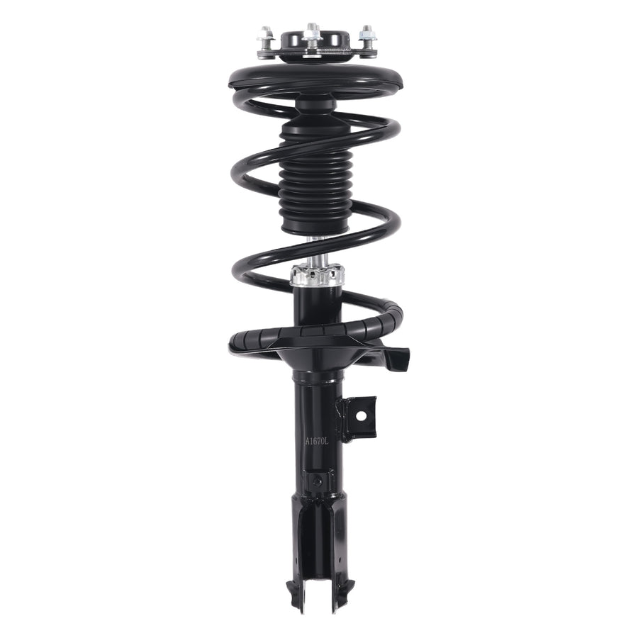 2pcs Front Left + Right Strut Spring for 2008 - 2011 compatible for Mitsubishi Lancer 2.0L 2.4L