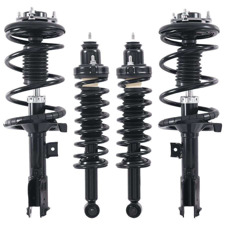 4X Suspension Rear Front Struts Assembly compatible for Mitsubishi Lancer 2008-2010 172505