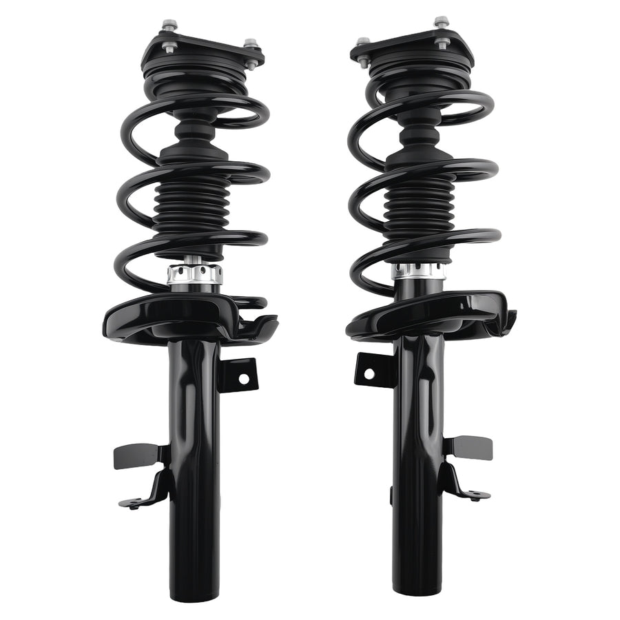 2pcs Front Struts w/Springs Suspension compatible for Ford C-Max 2013-2018 2.0L 372523
