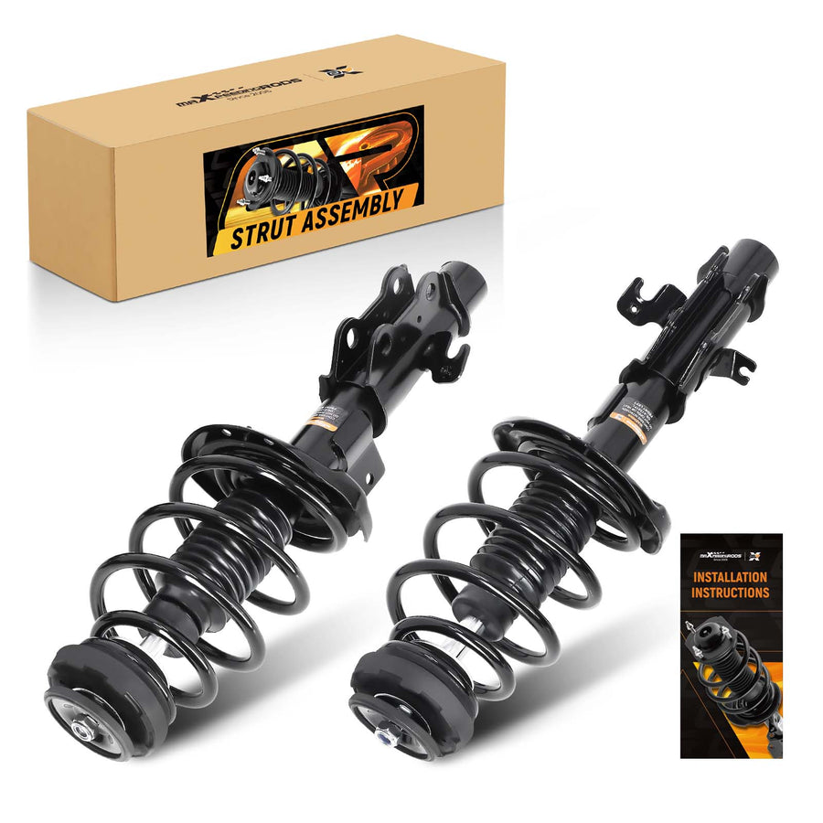Front Struts w/Coil Spring For 2013-2015 compatible for Chevy Camaro 3.6L V6 LT/LS Convertible