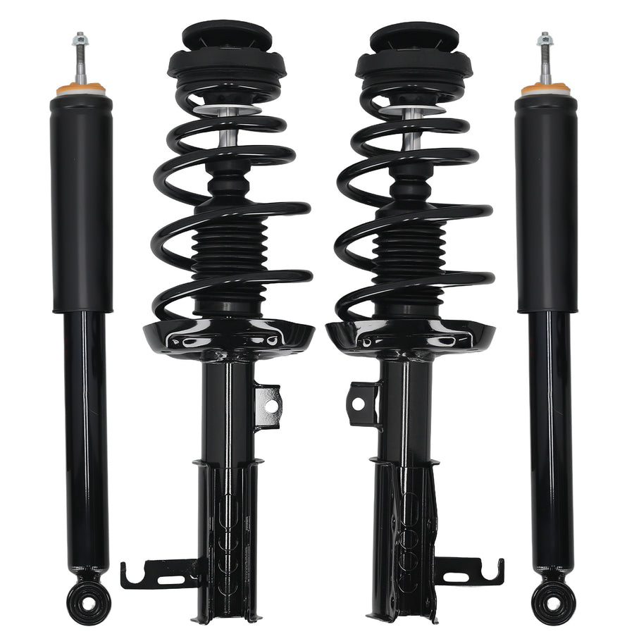 4X For 2010-2016 compatible for Buick LaCrosse FWD Front Complete StrutsRear Shock Absorbers