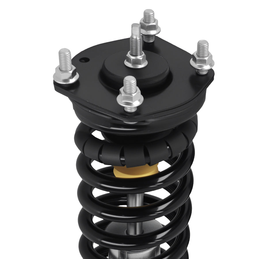 2pcs Front Left + Right Strut Spring compatible for Jeep Grand Cherokee 2005-2010 RWD