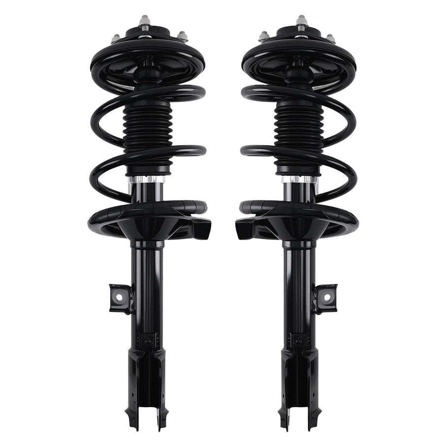 Front Pair Quick Complete Struts Coil Spring compatible for Mitsubishi Outlander 2007-2009