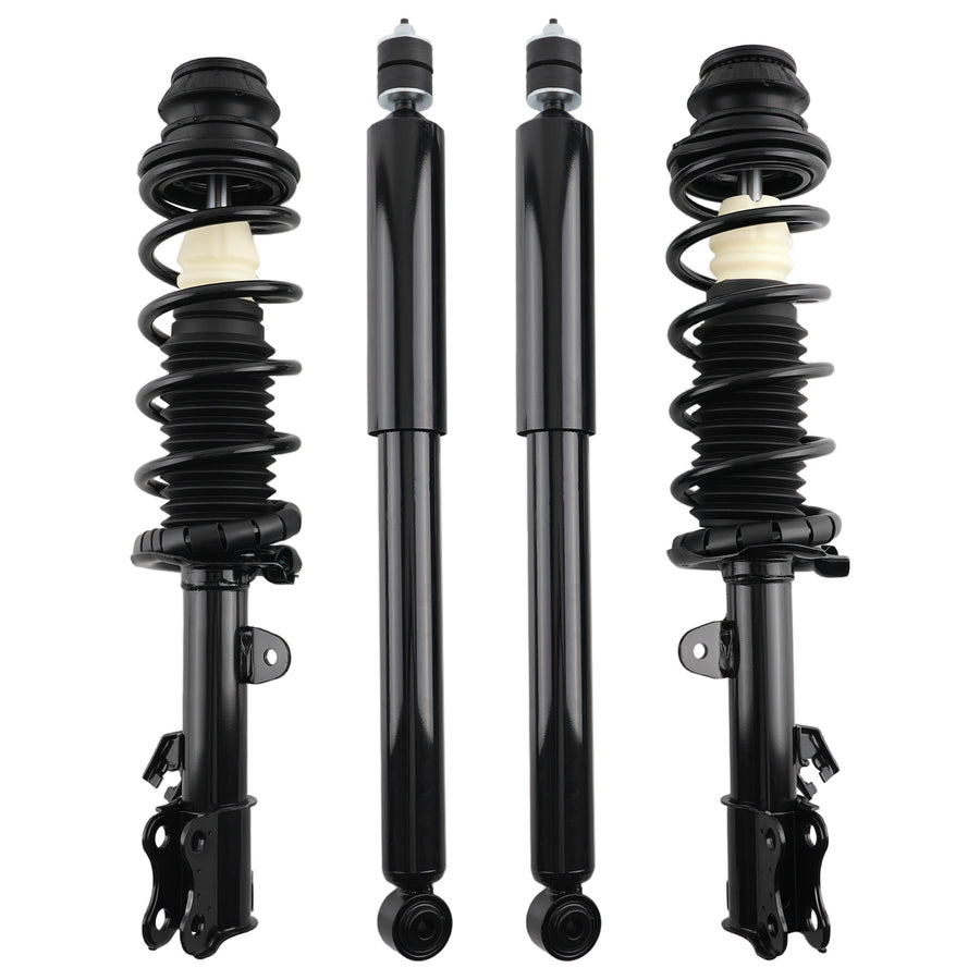 Complete Struts FrontRear Absorbers Kit compatible for Nissan Versa 2012-2019 Sedan 1.6