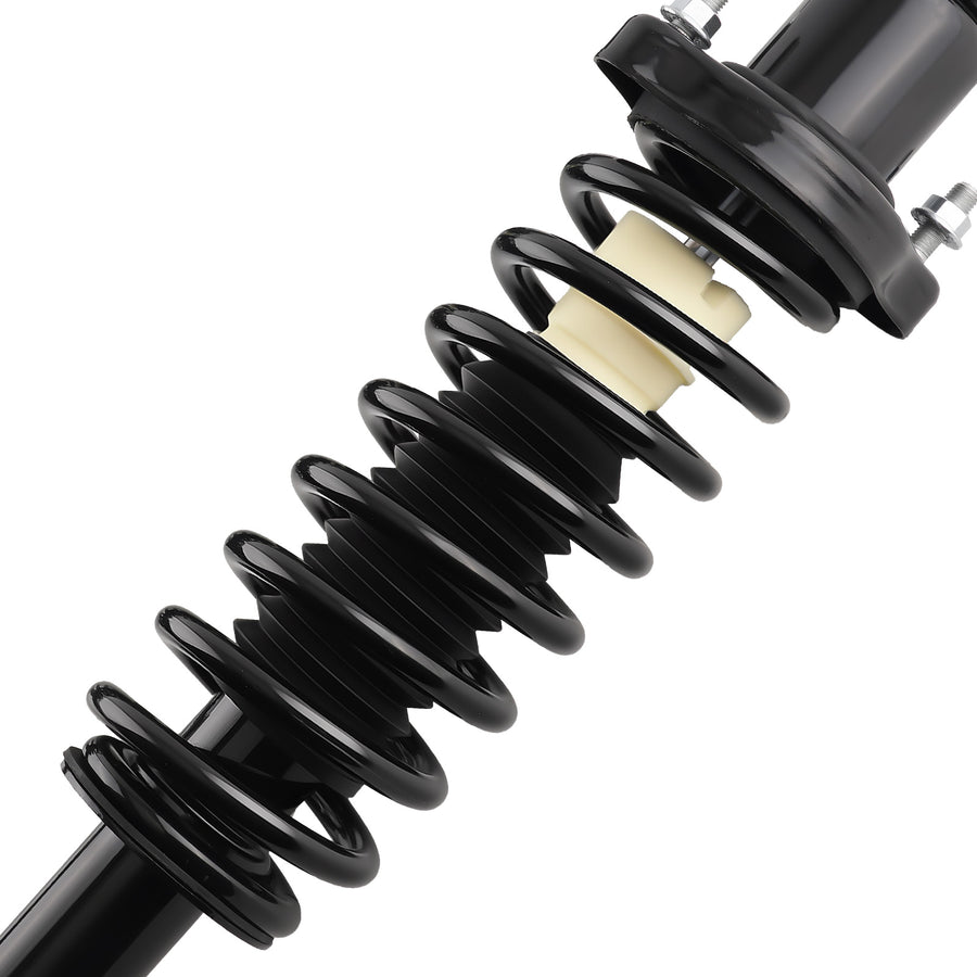 Pair Complete Rear Strut w/ Coil Spring Assembly compatible for Jeep Patriot 2011-2017 compatible for FWD