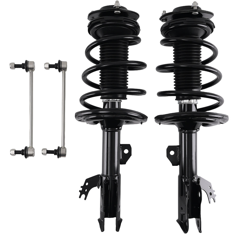 Front Struts Shocks Spring Sway Bars Suspension Kit for 2013-2018 compatible for Toyota Avalon