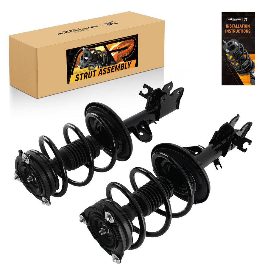 2x Complete Front Struts ShockCoil Springs Assembly compatible for Nissan Quest 11-17