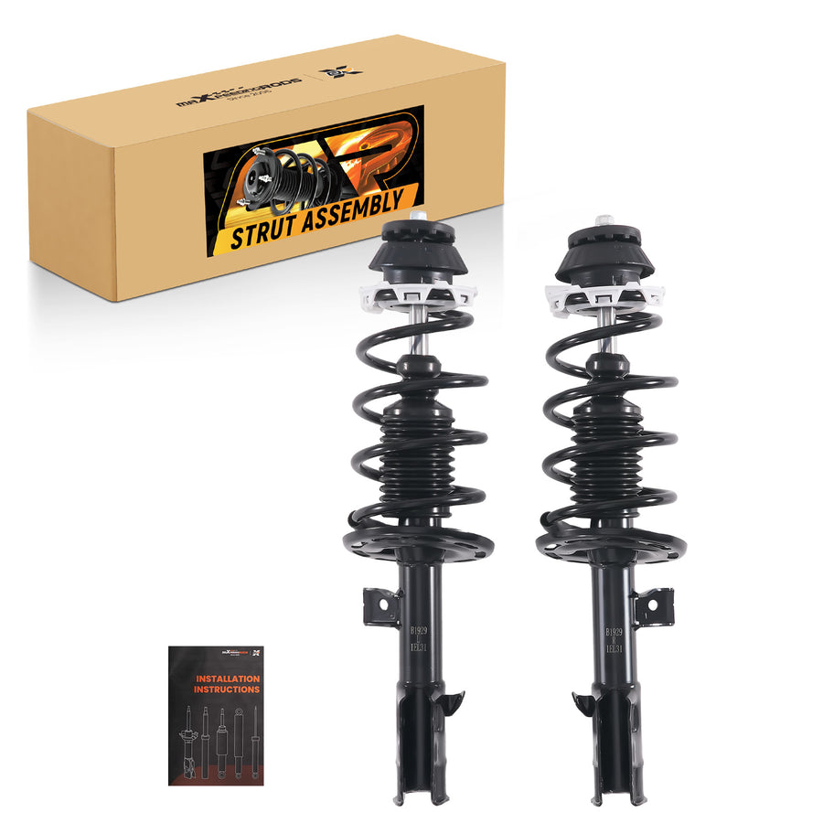 2pcs Front Complete Struts Shocks FOR 2006 - 2008 compatible for Honda Fit 1331633L 1331633R