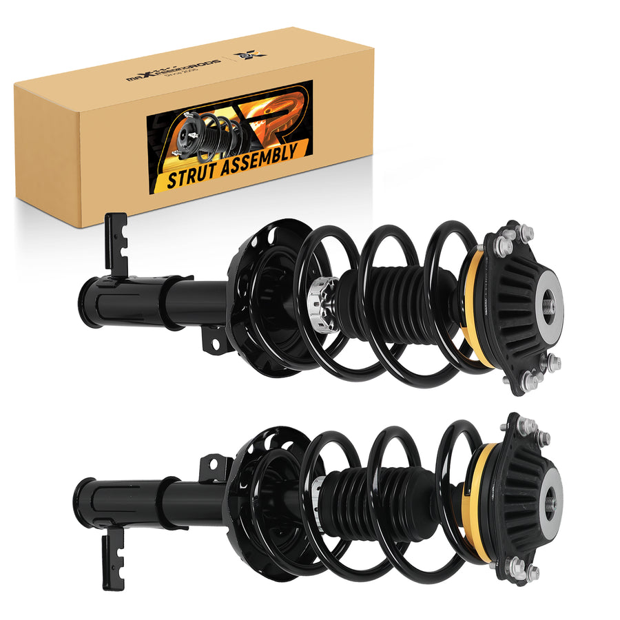 Front Struts w/ Coil Spring Set Compatible for Chevrolet Equinox GMC Terrain 2018 - 2024