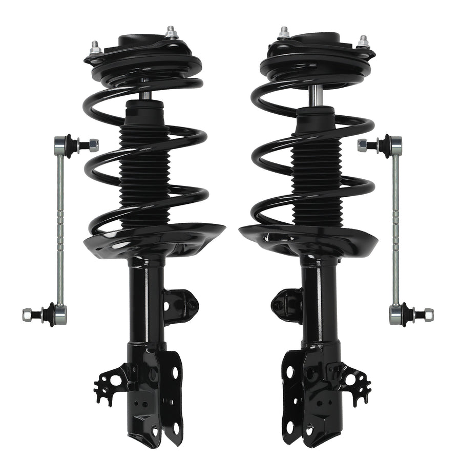 Front Complete Struts w/ Sway Bar Spring compatible for Toyota Camry SE XSE XLE 2018-2023
