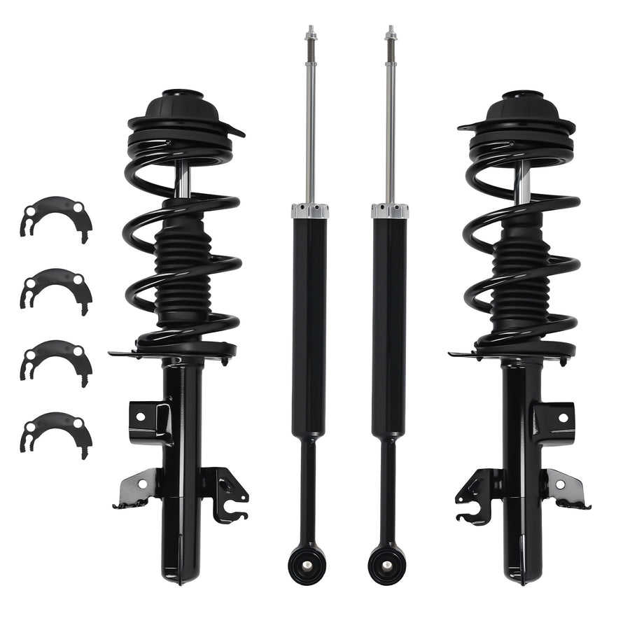 Front Rear Complete Struts compatible for Jeep Cherokee 2014-2018 2.4L 3.2L