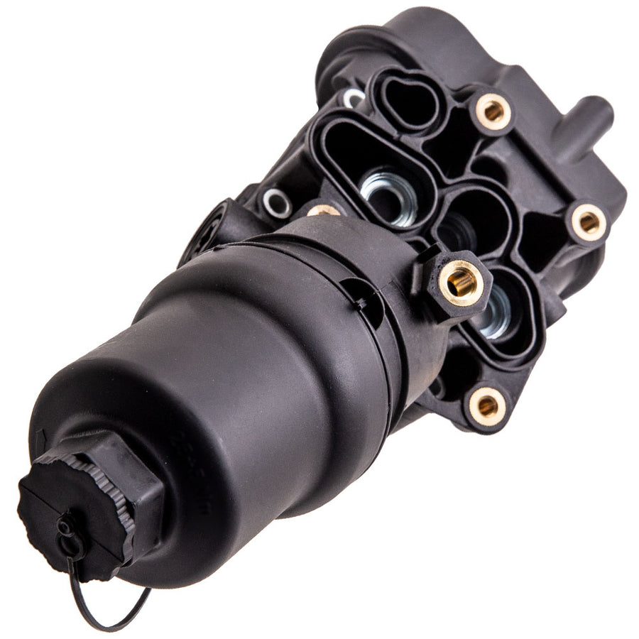Oil Filter Housing w/ Gasket compatible for Audi A3 8P 2.0 FSi 2003-2013 BVZ, BLY, BVX,BVY