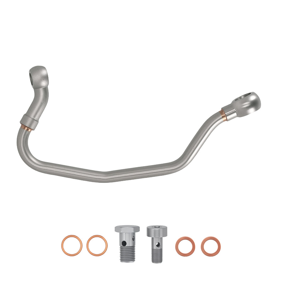 Turbo Oil Feed Line 3.0L V6 compatible for Jeep Grand Cherokee 16-21 compatible for Ram 1500 2014-2019