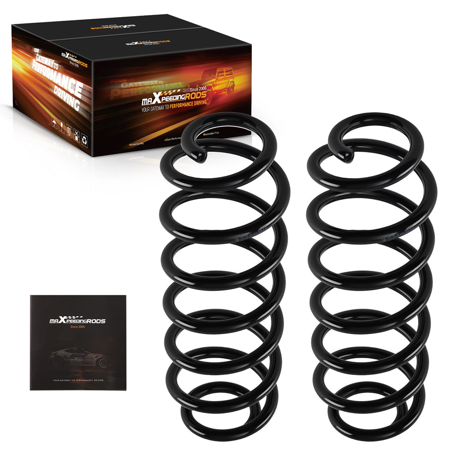Pair Rear LeftRight Coil Spring compatible for Volkswagen Passat 2014-2017 1.8L compatible for FWD
