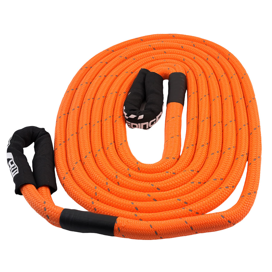Heavy Duty Kinetic Rope 1in x 9m for Trucks SUV 30864lbs Recovery w/Bag