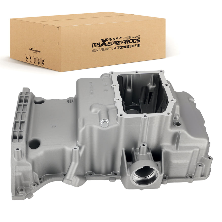 Engine Oil Pan compatible for Mercedes-Benz C300 GLC300 L4 2.0L 2016-2017 Aluminium