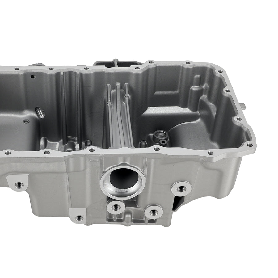 Engine Oil Pan compatible for Mercedes-Benz C300 GLC300 L4 2.0L 2016-2017 Aluminium