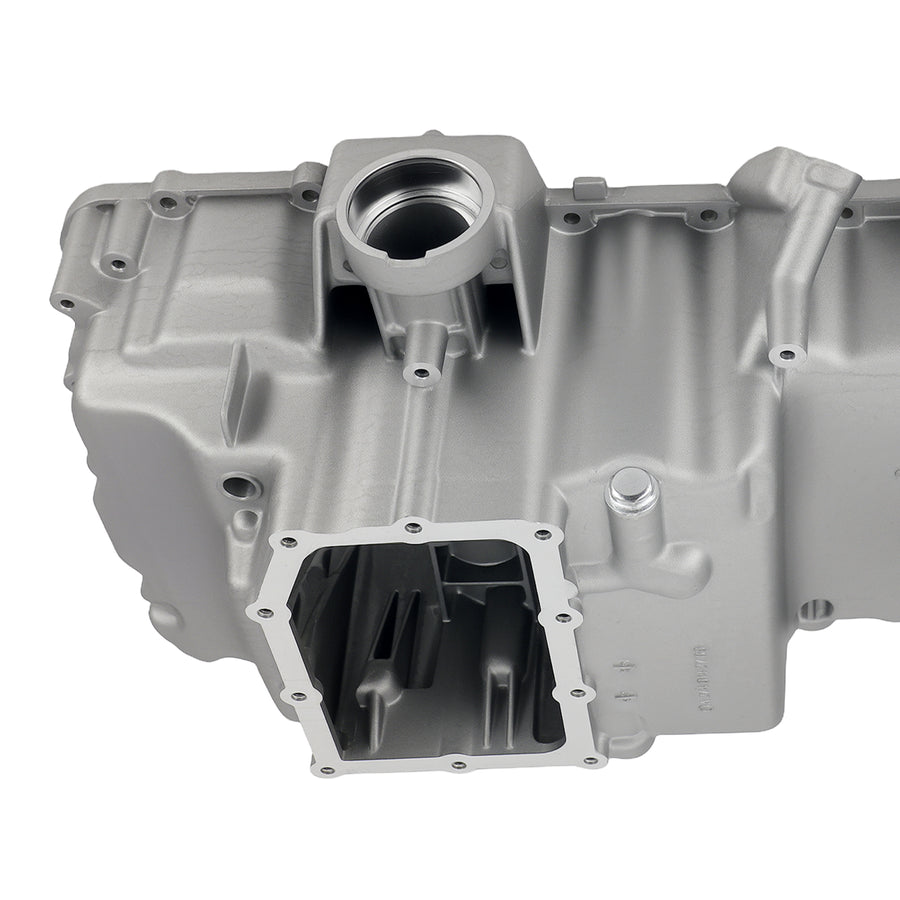 Engine Oil Pan compatible for Mercedes-Benz C300 GLC300 L4 2.0L 2016-2017 Aluminium