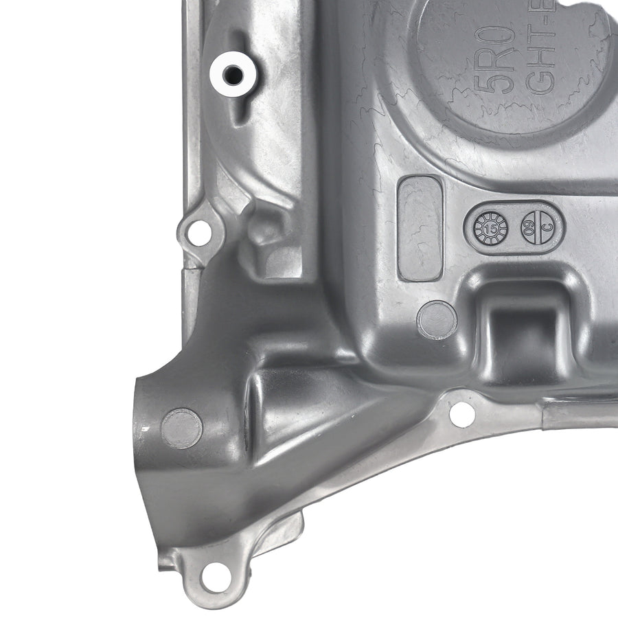 Lower Engine Oil Pan compatible for Honda Fit 2015-2018 L4 1.5L Aluminium New