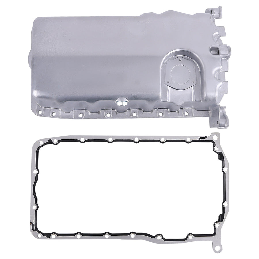 Engine Oil Pan w/ Gasket compatible for Volkswagen Golf Jetta Beetle L4 1.9L 2.0L OS30781
