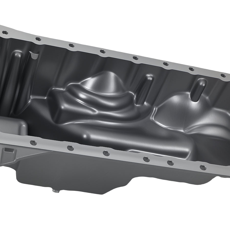 Engine Oil Pan compatible for BMW 535i 640i 740i F10 F12 F01 11137556663 Aluminium BMP17A