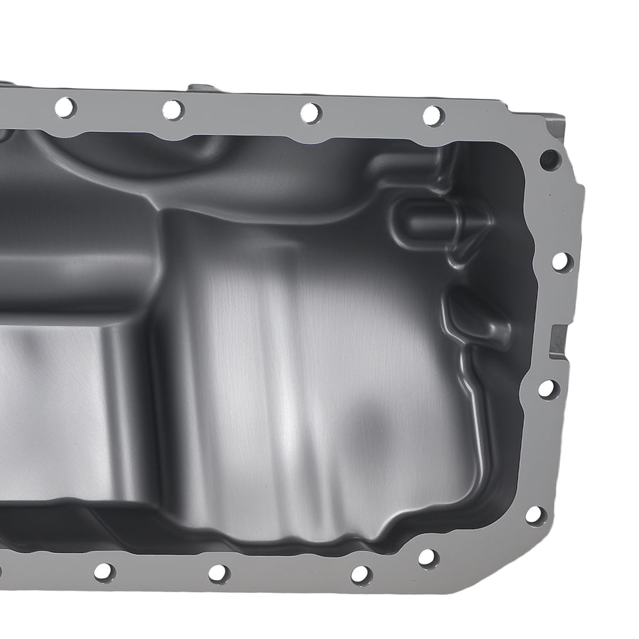 Engine Oil Pan compatible for BMW 535i 640i 740i F10 F12 F01 11137556663 Aluminium BMP17A