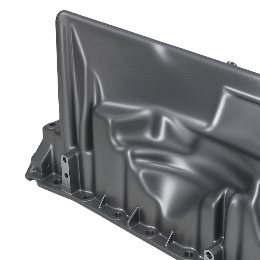Engine Oil Pan compatible for BMW 535i 640i 740i F10 F12 F01 11137556663 Aluminium BMP17A