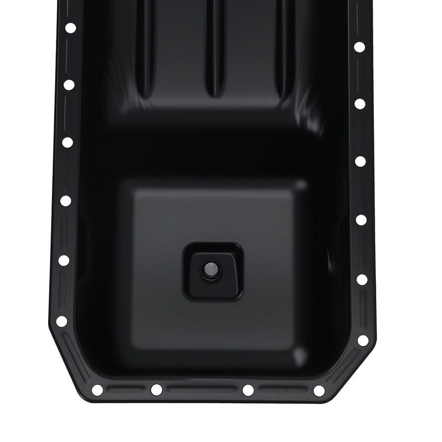 New Engine Oil Pan 3958209 compatible for Cummins ISB 5.9L 6.7L Diesel CMP06A Black