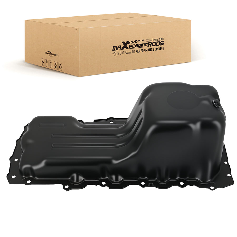 Engine Oil Pan compatible for Ford F-150 F-250 V8 6.2L 2010-2019 AL3Z-6675-A Steel 31100198