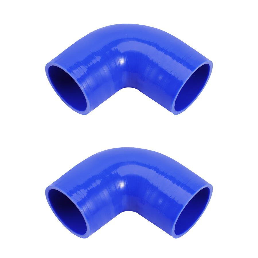 2.5 inch Universal Turbo Intercooler Pipe Kit +Silicone Hose + Clamp Aluminium
