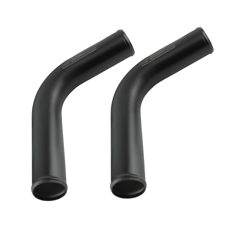 2.5 Inch Universal Aluminium Intercooler Pipe Tube Kit + Silicone HoseClamps