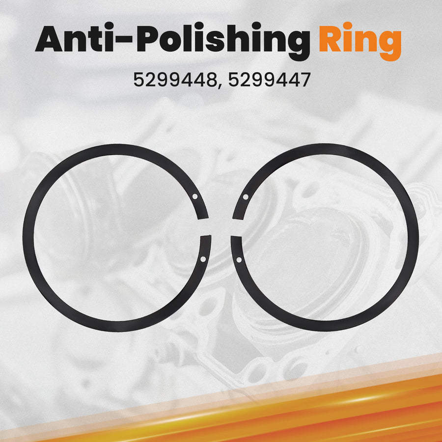 Piston Ring Compressor Remover Installer Adapter Ring Kit compatible for Cummins ISX QSX 15