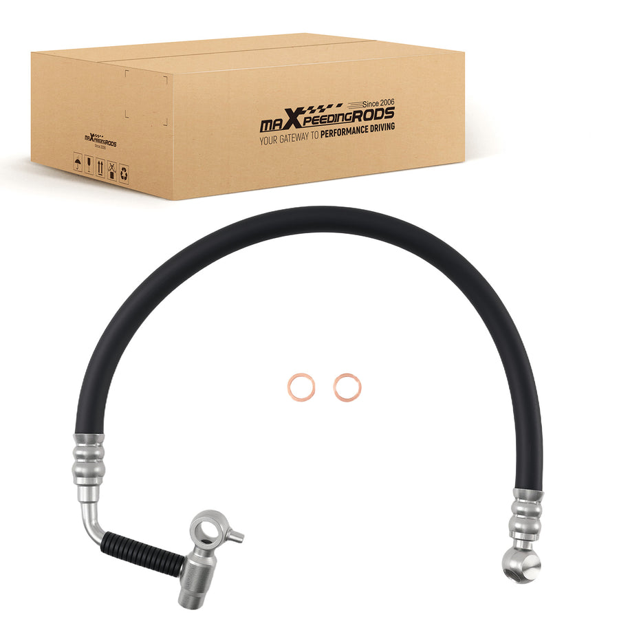 Power Steering Pressure Line Hose compatible for Infiniti QX56 compatible for Nissan Titan Armada new
