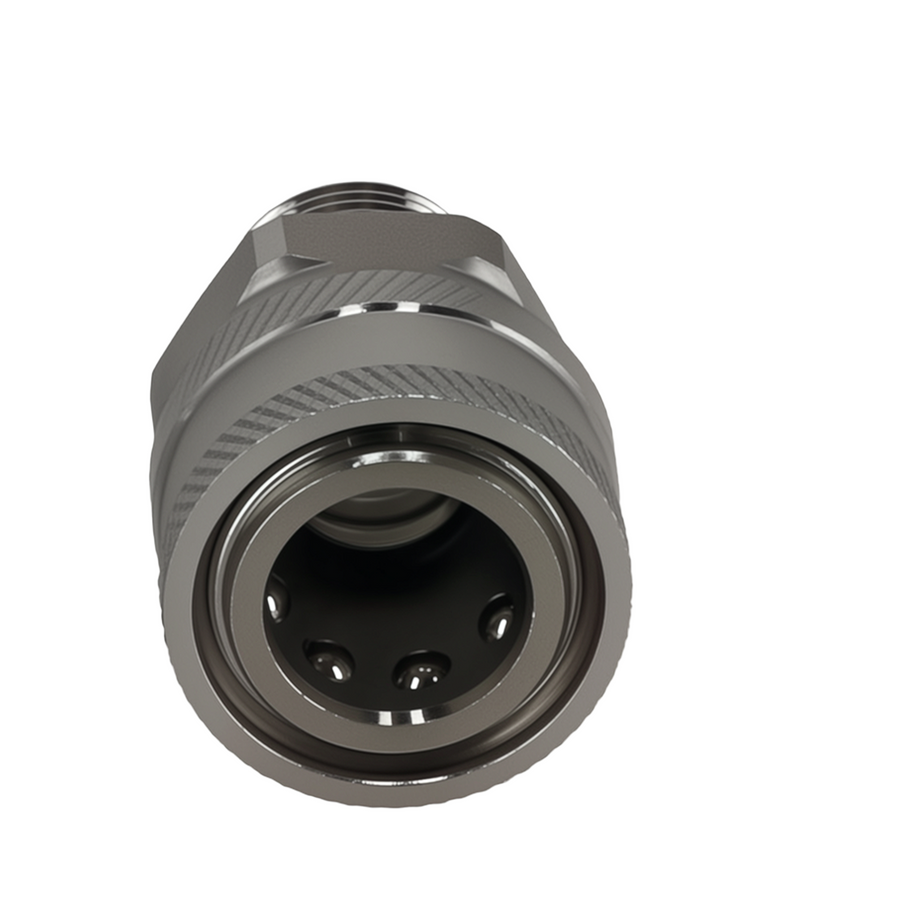 3/8 Male NPT Quick Connect Pressure Washer Adapter Plug Socket Set 4 Piece