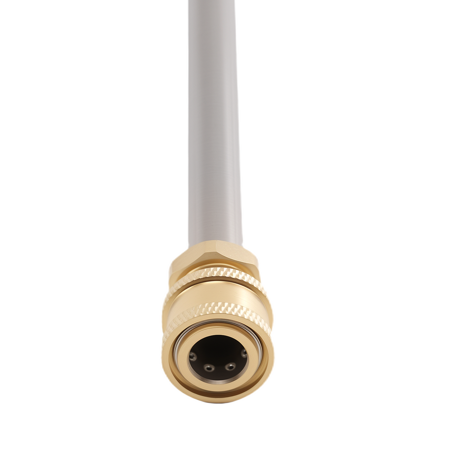 19 Inch Pressure Washer Surface Cleaner 4200 PSI Stainless 1/4 Plug Wheels