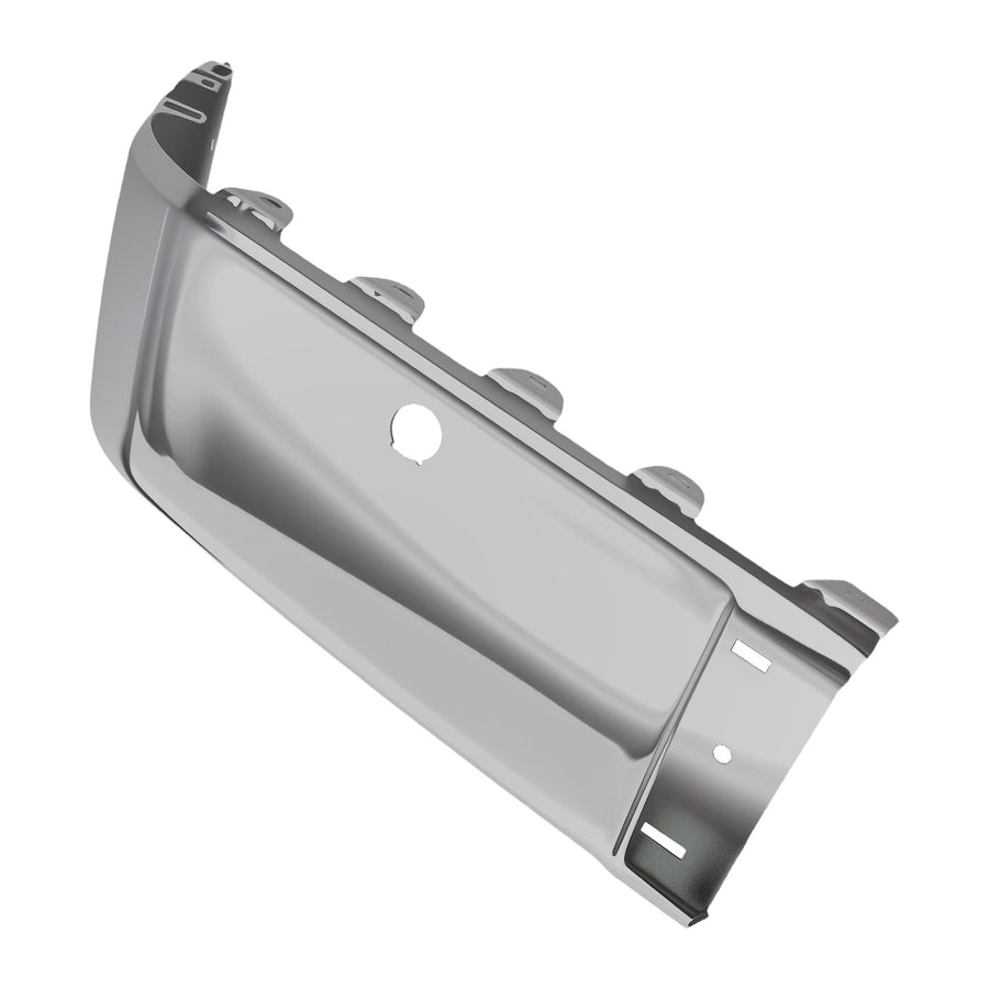 Chrome Rear Left Bumper End compatible for Sierra 1500 07-13 15284305 w/Sensor Steel